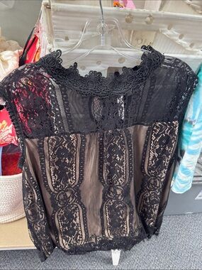 NY collection lace tank 3X // 062151